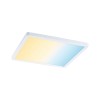 Plafonnier Salle de Bain Areo 16W Blanc Carré 3000 - 6500K Paulmann 93048