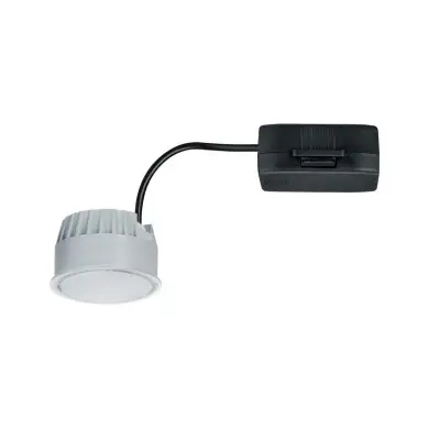 Spot Nova 6W Coin Satiné Rond 4000K dimmable Paulmann 93072