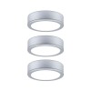 Éclairage sous-meubles Pukk 3x3,5W Chrome mat Paulmann 93092