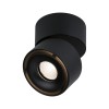 Plafonnier Spircle 8W Noir mat Paulmann 93371