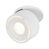 Spot Spircle 8W Blanc dépoli Paulmann 93372