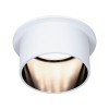 Spot Salle de Bain Gil 6W Coin Blanc dépoli, Noir mat Paulmann 93376