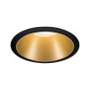 Spot Salle de Bain Cole 6W Coin Noir, Doré mat Paulmann 93403