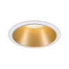 Spot Salle de Bain Cole 6W Coin Blanc, Doré mat Paulmann 93405