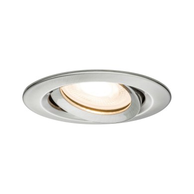 Spot Nova Plus 35W MAX GU5,3 / GU10 Acier brossé Paulmann 93662