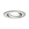 Spot Nova Plus 6W GU10 Acier brossé Paulmann 93671