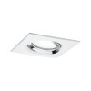 Spot Nova Plus 6W GU10 Blanc dépoli, Chrome Paulmann 93674