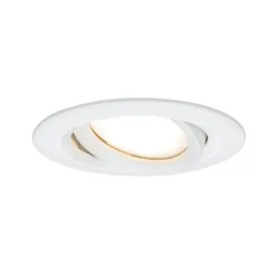 Spot Nova Plus 6W Coin Blanc dépoli D9,3 Paulmann 93681
