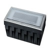 Spot Solar 0,6W Acier inoxydable, Clair Paulmann 93775