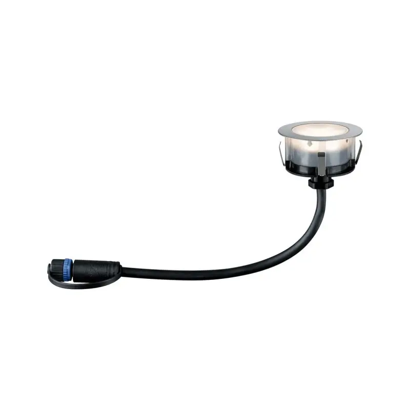 Spot Extérieur Plug 2W Argent 3000K Paulmann 93953