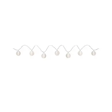 Guirlande Extérieur Lampion 7x0,2W Blanc PAU_94166 94166 Guirlande Extérieur Lampion 7x0,2W Blanc Paulmann 94166