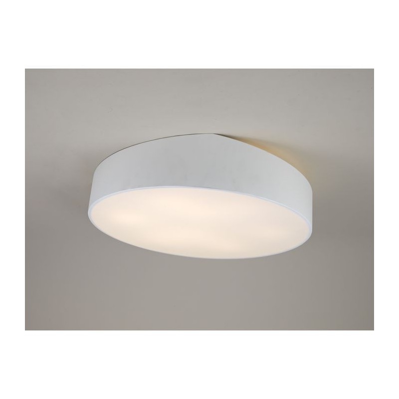 Plafonnier MINI  Blanc E27 8x20W 70cm MANTRA 6164
