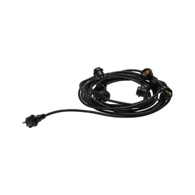 Guirlande Extérieur 0 7x10W MAX E27 Noir Paulmann 94316