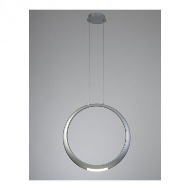 Suspension RING Argenté  LED 1x23W MANTRA 6172