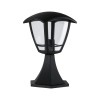 Borne Potelet Extérieur Non Curved 12W MAX E27 Clair, Noir Paulmann 94393