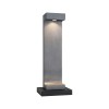 Borne Potelet Extérieur Concrea 6,8W Grès noir H61,6 Paulmann 94502