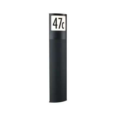 Borne Potelet Extérieur Padea 8,5W Anthracite 3000K PAU_94514 94514 Borne Potelet Extérieur Padea 8,5W Anthracite 3000K Paulmann 94514