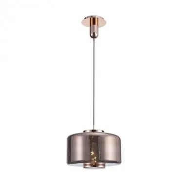 Suspension JARRAS Or E27 1x40W Verre rose 198cm MAN_6190 6190 Suspension JARRAS Or E27 1x40W Verre rose 198cm MANTRA 6190