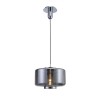 Suspension JARRAS Chromé E27 1x40W 198cm MANTRA 6191