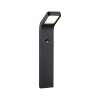 Borne Potelet Extérieur Kulma 7,5W Anthracite 3000K détecteur mouvement crépusculaire Paulmann 94747