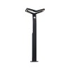 Borne Potelet Extérieur Alara 10W Anthracite Carré 3000K Paulmann 94796