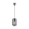 Suspension JARRAS Chromé E27 1x40W 195cm MANTRA 6200