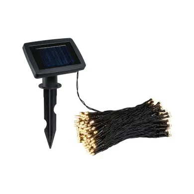 Guirlande Extérieur Solar Aurinka 200x0,1W Noir PAU_94875 94875 Guirlande Extérieur Solar Aurinka 200x0,1W Noir Paulmann 94875