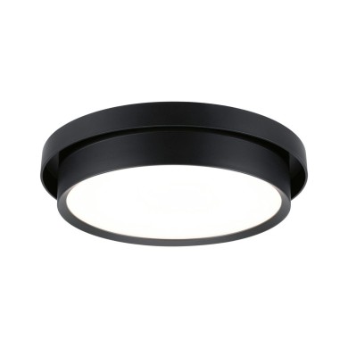 Plafonnier Malik 13,5W Noir mat Paulmann 96780