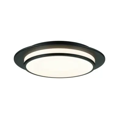Plafonnier Egron 16W Noir mat Paulmann 96785