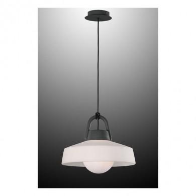 Suspension KINKE Gris E27 1x20W 40cm MANTRA 6212