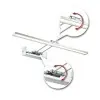 Éclairage de tableau Galeria Beam 11W Chrome Paulmann 99890