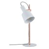 Lampe Neordic Haldar 20W MAX E14 Blanc, Cuivre Dépoli Paulmann 79658
