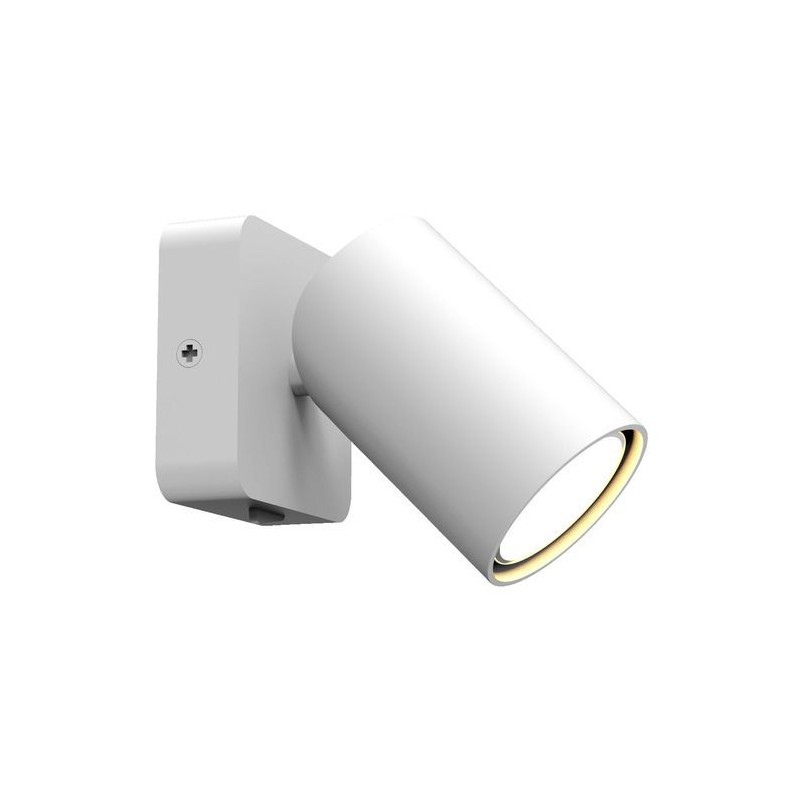 Applique SAL Blanc Mate 1x50W MANTRA 6284