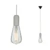 Suspension Neordic Jano 60W MAX E27 Gris, Noir Paulmann 50388