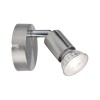 Applique Carolina 10W MAX GU10 Nickel mat Paulmann 66743