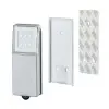 Éclairage d'armoire LED SnapLED 0,3W Argent Paulmann 70498