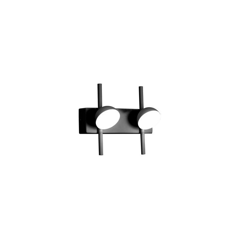 Applique Murale ADN NEGRO Noir 6W MAN_6420 6420 Applique Murale ADN NEGRO Noir 6W MANTRA 6420