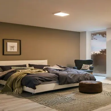 Plafonnier Atria 16,5W Blanc dépoli 2700K Paulmann 70871