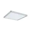 Plafonnier Atria Shine 16W Chrome mat Carré 3000K Paulmann 70994
