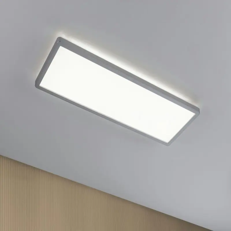 Plafonnier Atria Shine 22W Chrome mat Carré P2 4000K PAU_71010 71010 Plafonnier Atria Shine 22W Chrome mat Carré P2 4000K Paulmann 71010