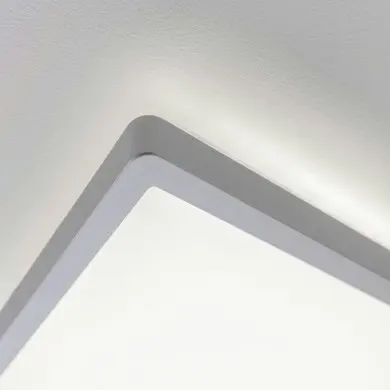 Plafonnier Atria Shine 22W Chrome mat Carré P2 4000K Paulmann 71010