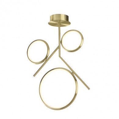Plafonnier OLIMPIA GOLD Or 36W MAN_6581 6581 Plafonnier OLIMPIA GOLD Or 36W MANTRA 6581