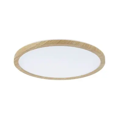 Plafonnier Salle de Bain Atria Shine 16W Esthétique bois Rond 3000K Paulmann 71028
