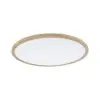 Plafonnier Salle de Bain Atria Shine 22W Esthétique bois Rond 4000K Paulmann 71034