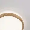 Plafonnier Salle de Bain Atria Shine 22W Esthétique bois Rond 4000K Paulmann 71034