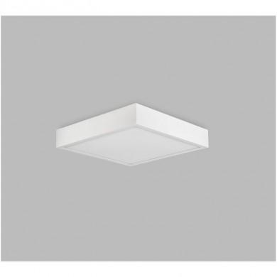 Plafonnier SAONA SUPERFICIE Blanc 8W Carré 720LM MANTRA 6629