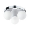 Plafonnier Salle de Bain Selection 3x20W MAX G9 Chrome, Satiné Paulmann 71062
