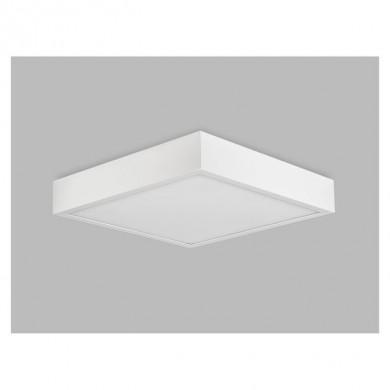 Plafonnier SAONA SUPERFICIE Blanc 24W Carré 2040LM MANTRA 6632