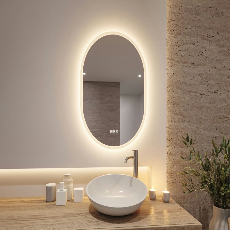 Miroir Salle de Bain Mirra 22W Miroir, Blanc 3000 - 6500K PAU_71087 71087 Miroir Salle de Bain Mirra 22W Miroir, Blanc 3000 - 6500K Paulmann 71087