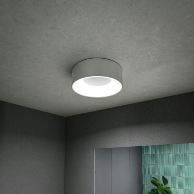 Plafonnier Salle de Bain Casca 16W Alu mat Paulmann 71094